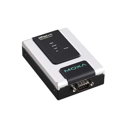 Moxa 1Port Terminal Server, 3 In 1, 10/100M Ethernet, 12-48 Vdc NPort 6150-T
